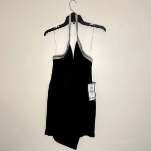 Black Asymmetrical Dress NWT